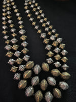 Load image into Gallery viewer, Beaded Long Necklace Dual Polish
