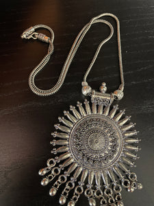 Sun Chain Necklace Silver Polish