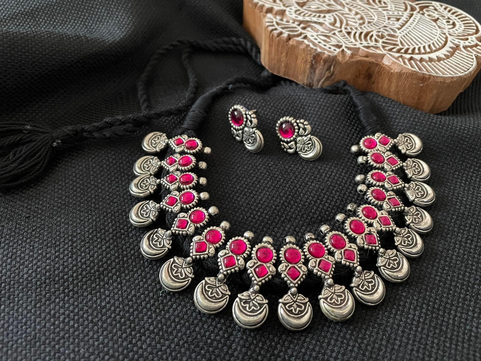 Short Necklace Silver Polish