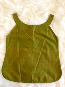 Plain Green Cotton Tunic