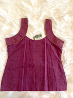 Load image into Gallery viewer, Plain Mauve Cotton Tunic
