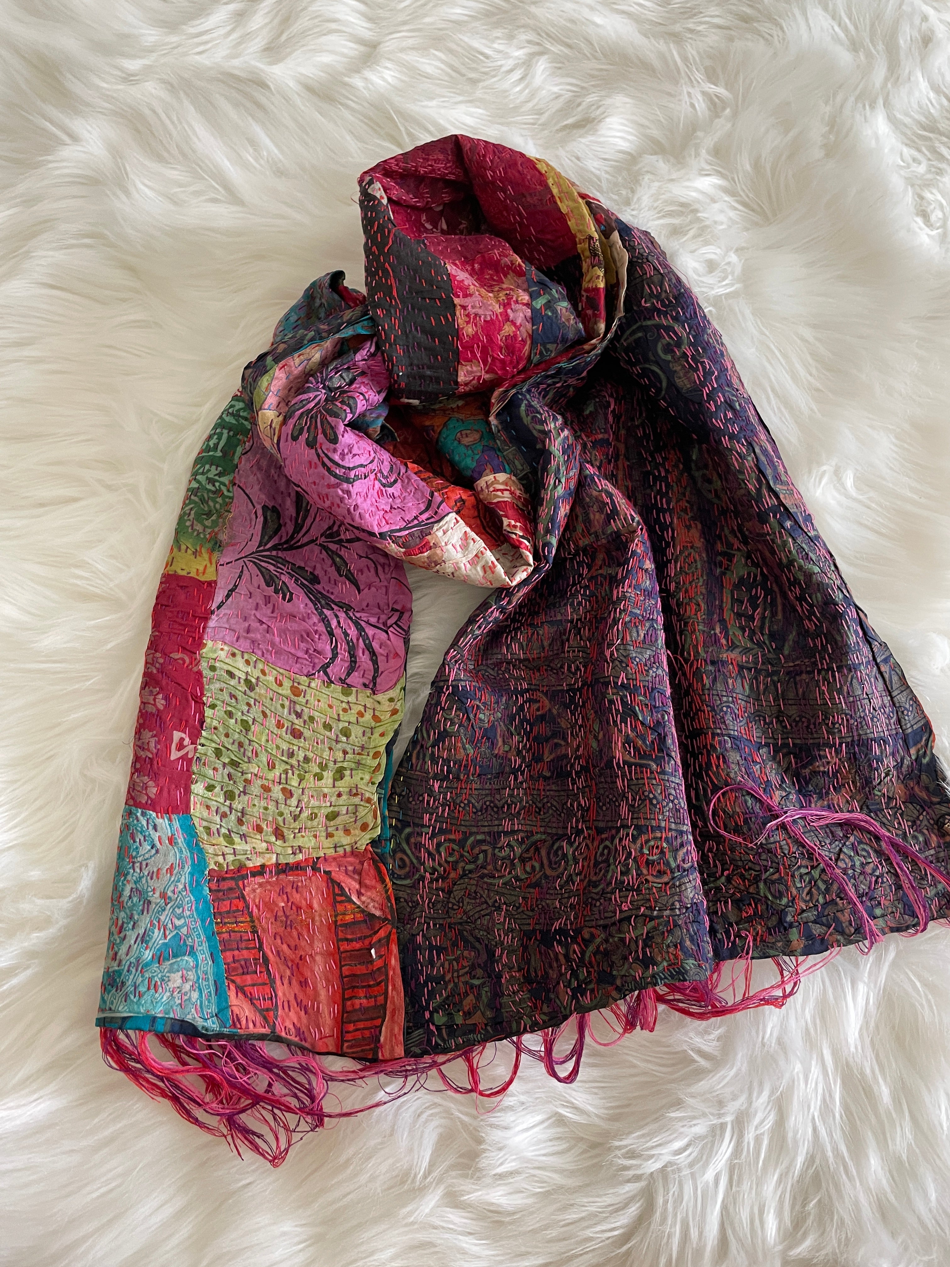 Kantha Handmade Stole