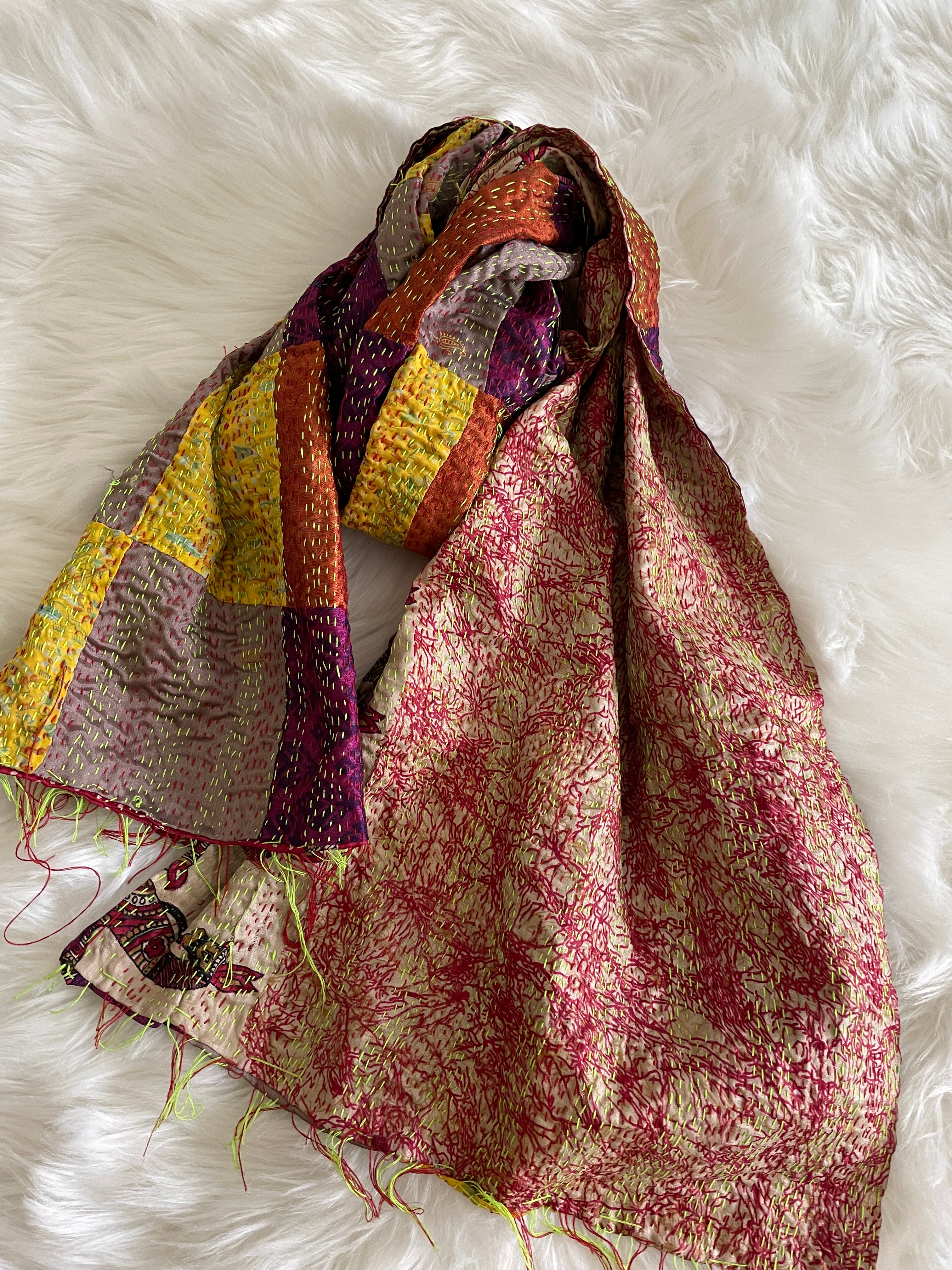 Kantha Handmade Stole