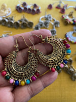 Load image into Gallery viewer, Gold Bali Earrings
