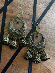 Gold Bali Earrings