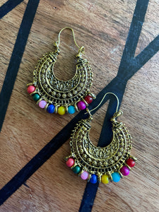 Gold Bali Earrings