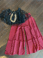 Load image into Gallery viewer, Cotton Rayon Palazzo - Maroon
