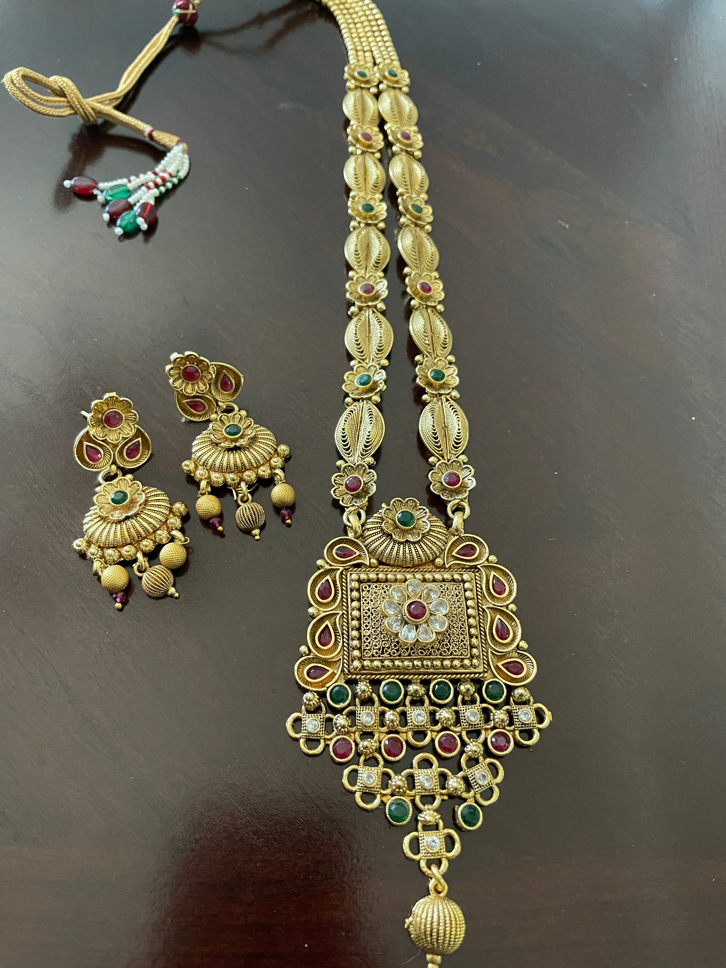 Rajwadi Necklace Set