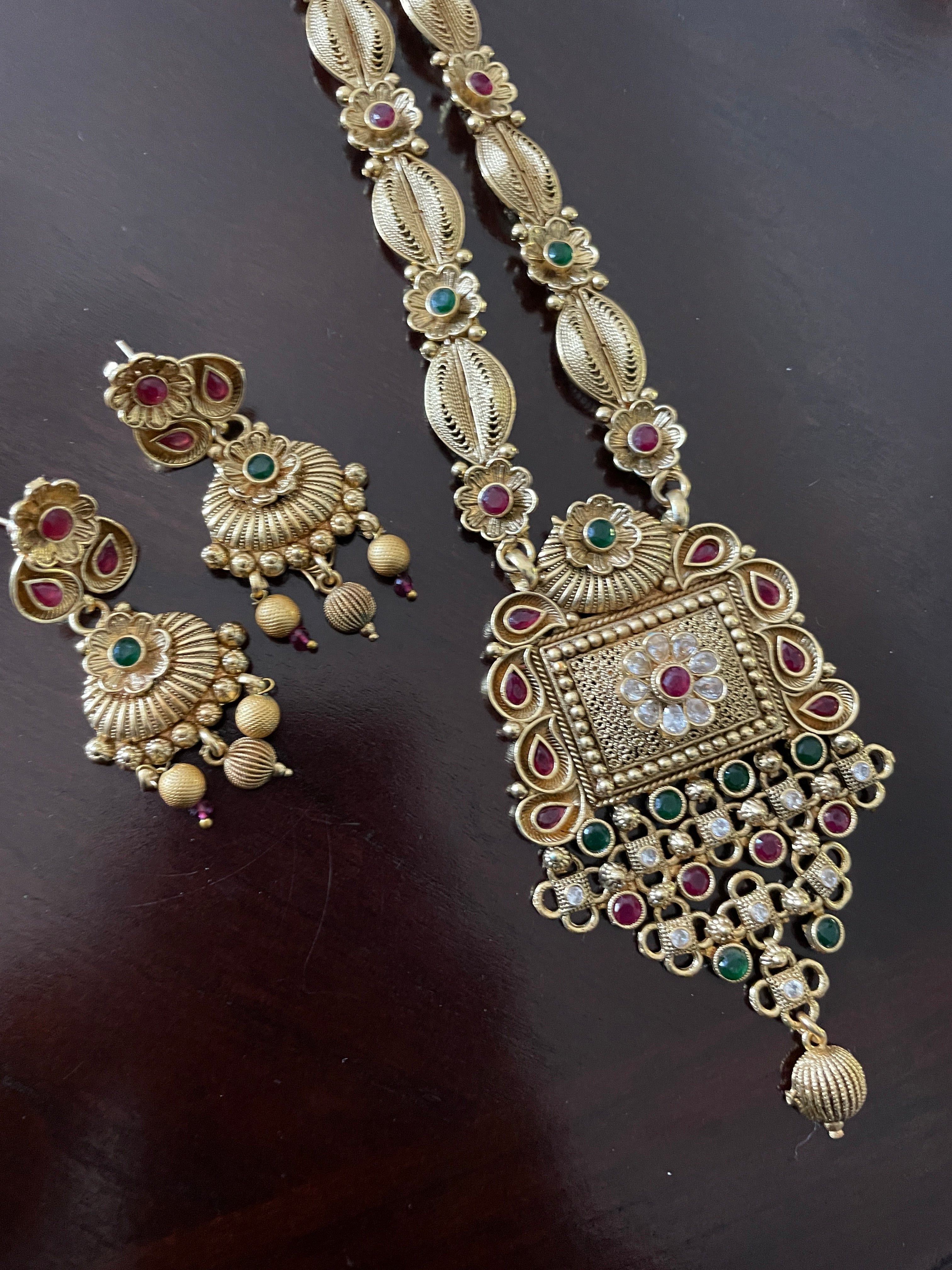 Rajwadi Necklace Set