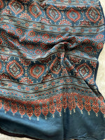 Load image into Gallery viewer, Block Print Ajrakh Modal Silk

