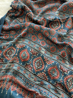 Load image into Gallery viewer, Block Print Ajrakh Modal Silk
