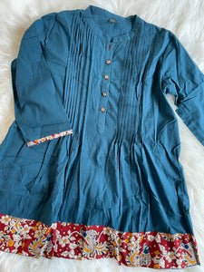 Cotton Tunic - Blue