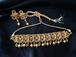 Load image into Gallery viewer, Rajwadi Necklace Choker Set
