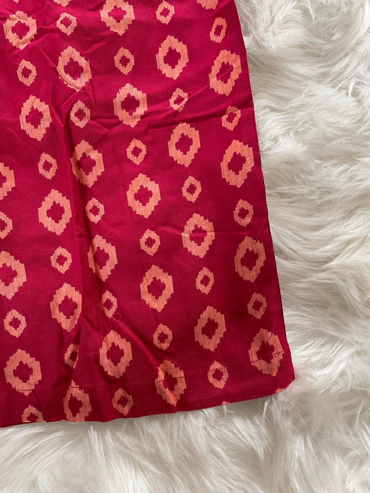 Cotton Palazzo - Red