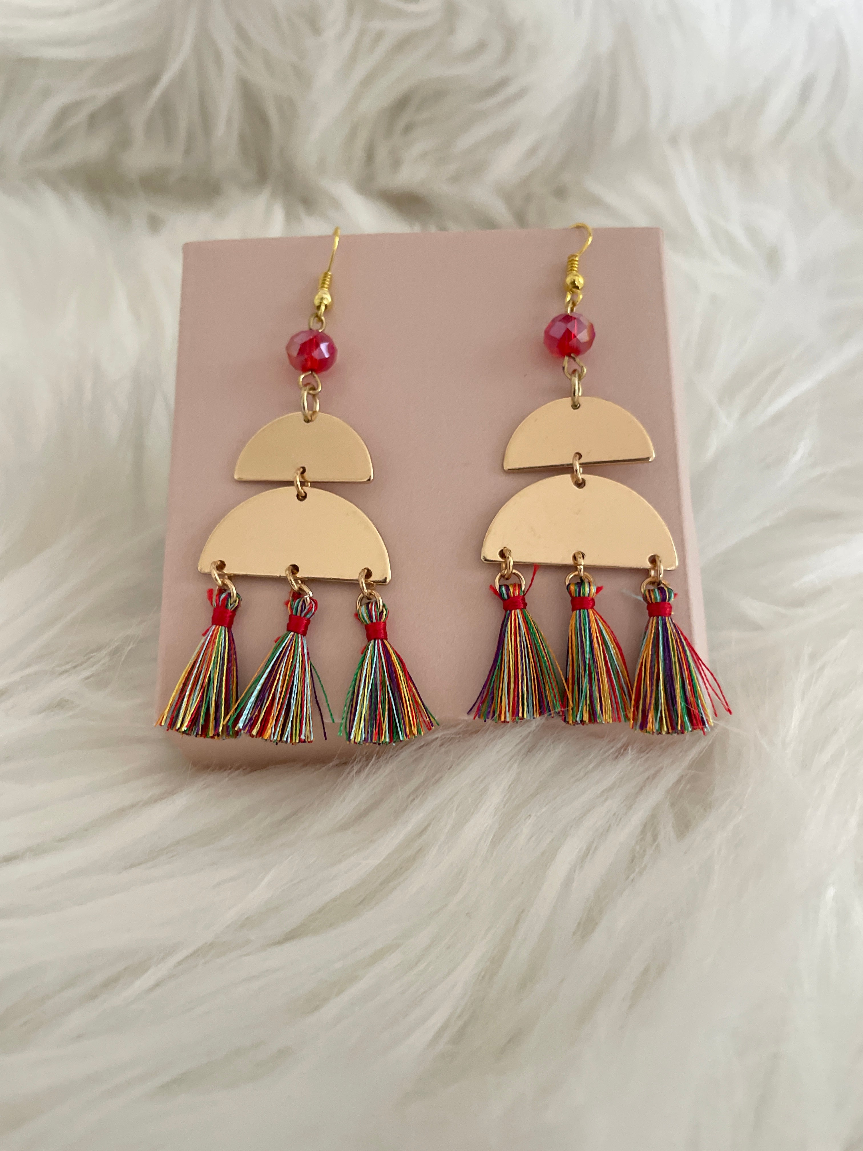 Handmade Tassle Earrings