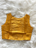 Load image into Gallery viewer, Brocade Blouse - Yellow
