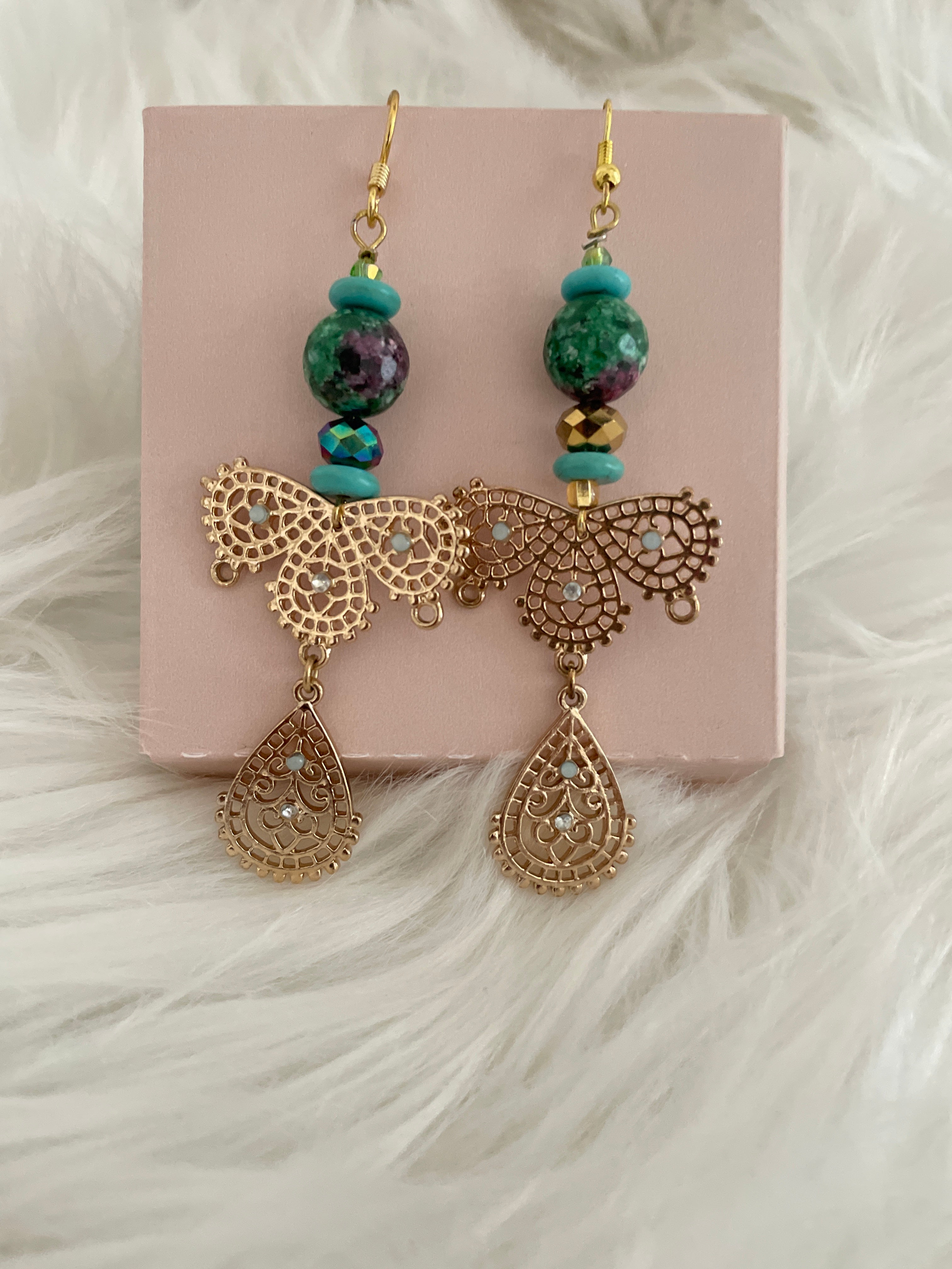 Designer Stone Earrings