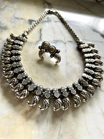 Load image into Gallery viewer, Silver Tone Necklace Set
