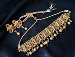 Load image into Gallery viewer, Rajwadi Necklace Choker Set
