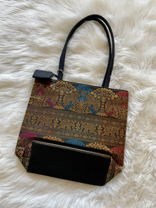 Brocade Woven Purse