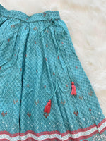 Load image into Gallery viewer, Printed Skirt - Blue
