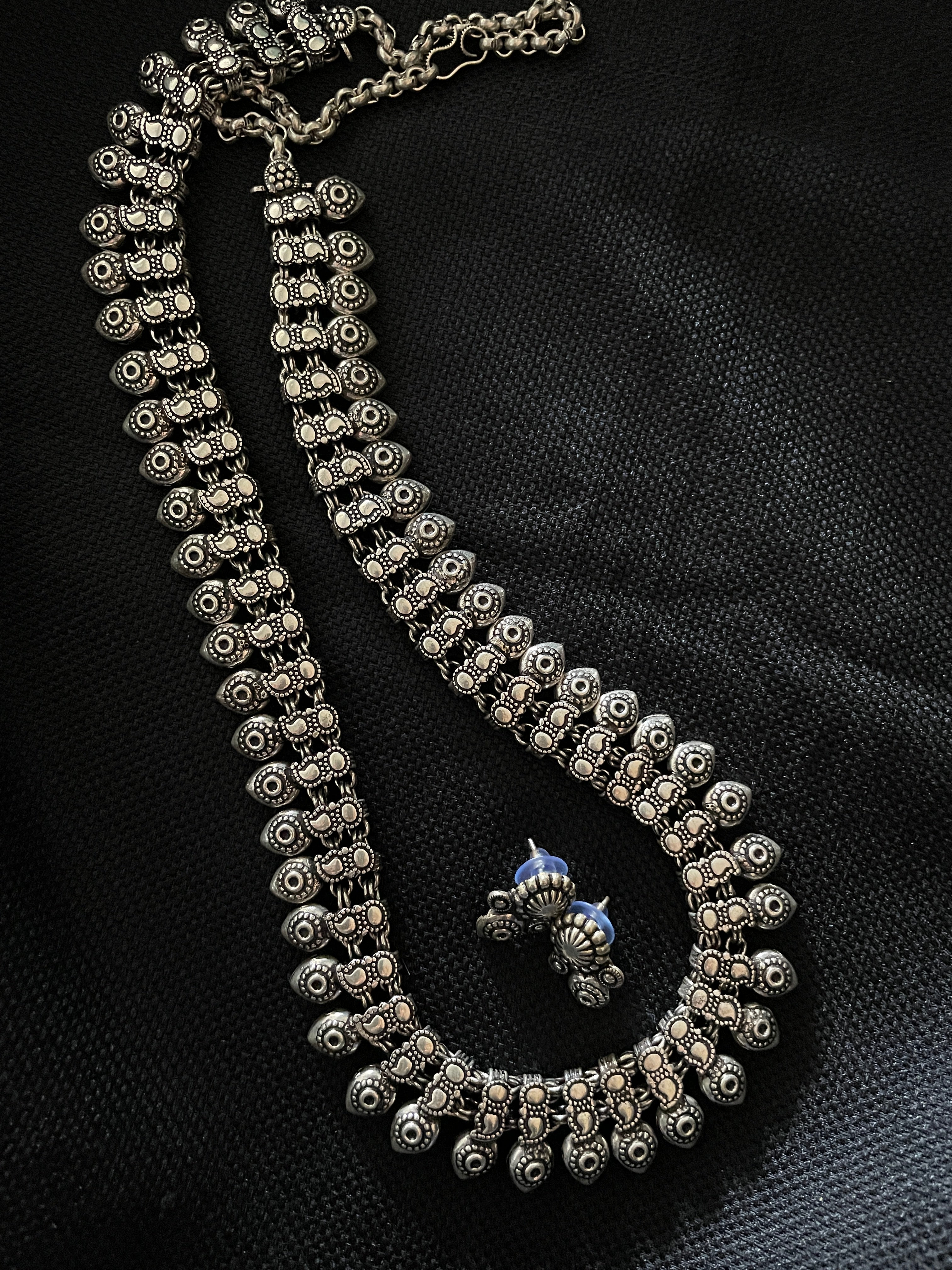 Long Necklace Silver Polish