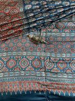 Load image into Gallery viewer, Block Print Ajrakh Modal Silk
