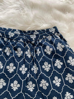 Load image into Gallery viewer, Cotton Palazzo - Navy
