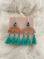 Load image into Gallery viewer, Handmade Tassle Earrings
