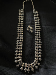 Long Necklace Silver Polish