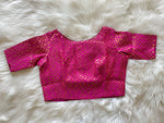 Load image into Gallery viewer, Brocade Blouse - Hot pink
