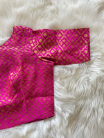 Load image into Gallery viewer, Brocade Blouse - Hot pink
